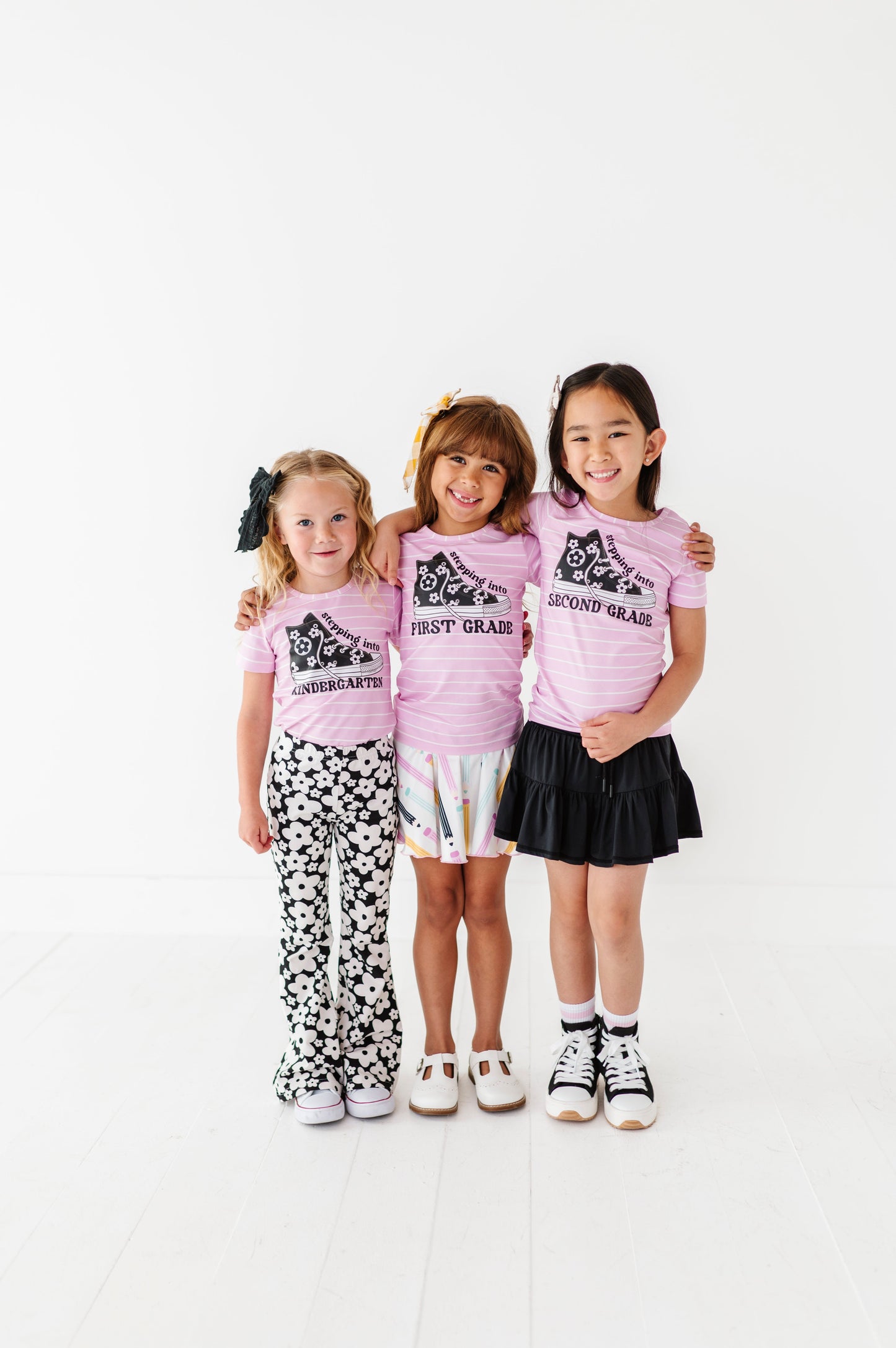 GIRLS “Stepping into…” Grade Level Tee (10yr + 12yr ONLY left)