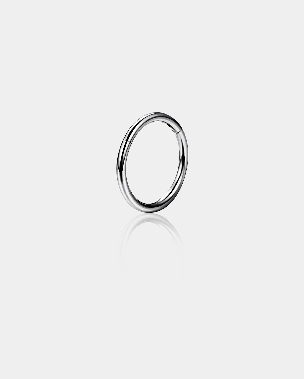 16G Hinged Segment Titanium Septum Ring