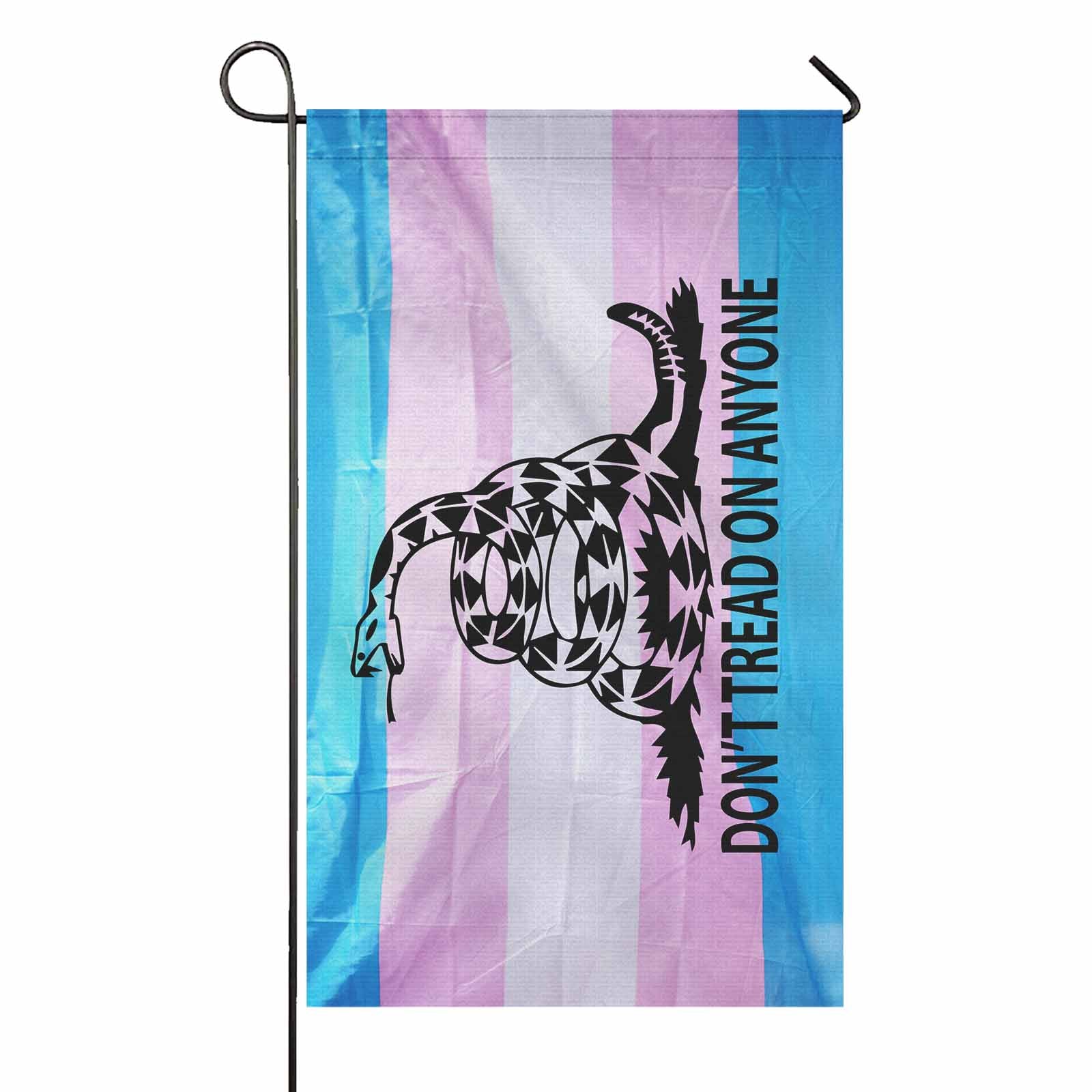 Don't Tread on Anyone Trans  Two Sided Flag