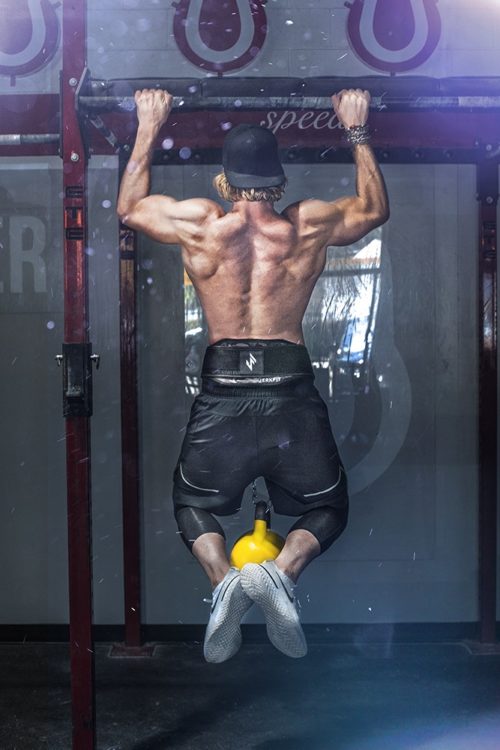 JerkFit camo lifting belt for dips and pull-ups