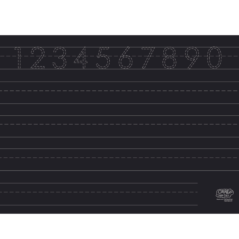 NEW! Reusable Activity Playmat- Numbers & Shapes (2-sided)