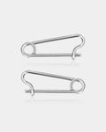 Pin Nipple Barbell Rings Pair