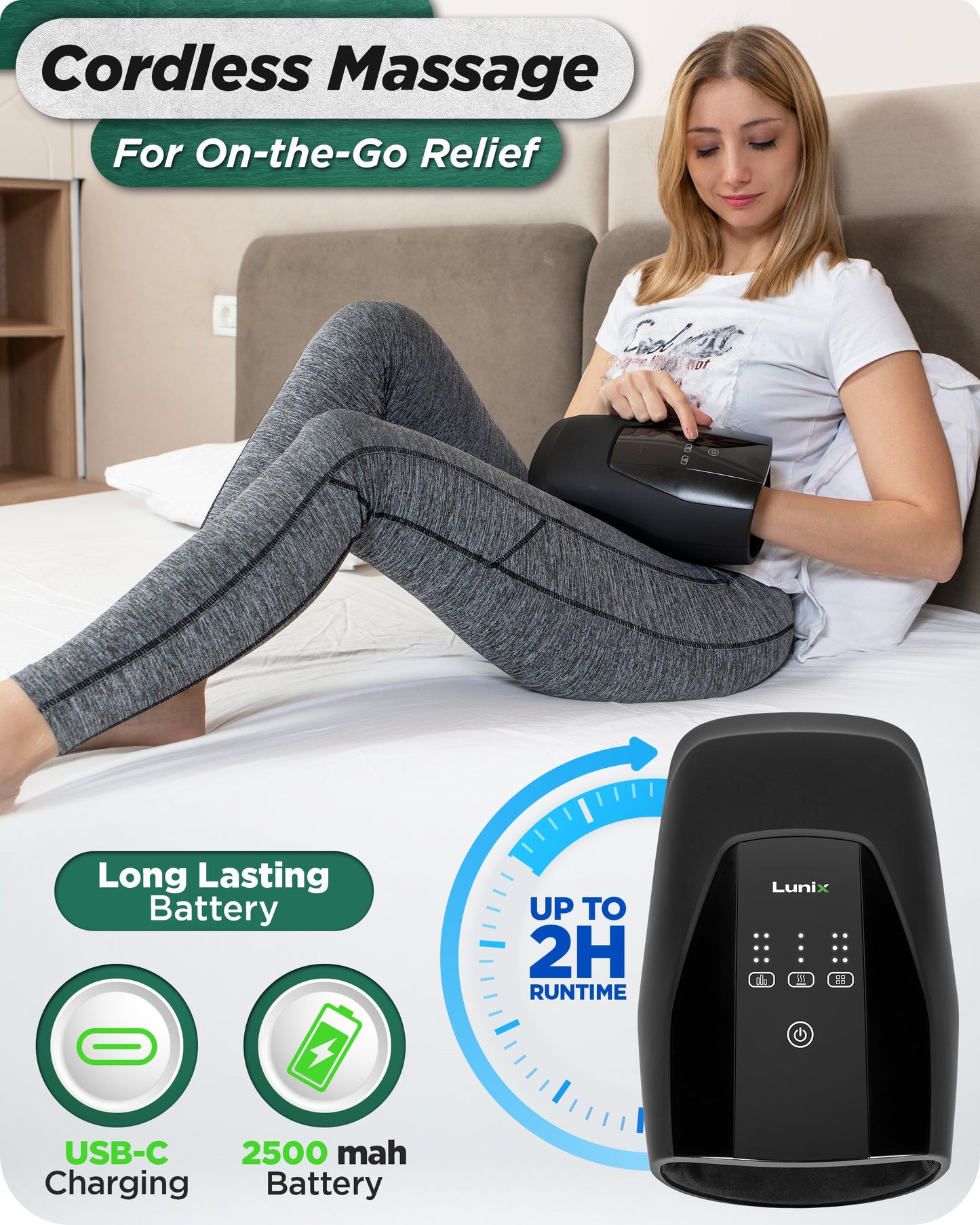 LX29 Touchscreen Hand Massager