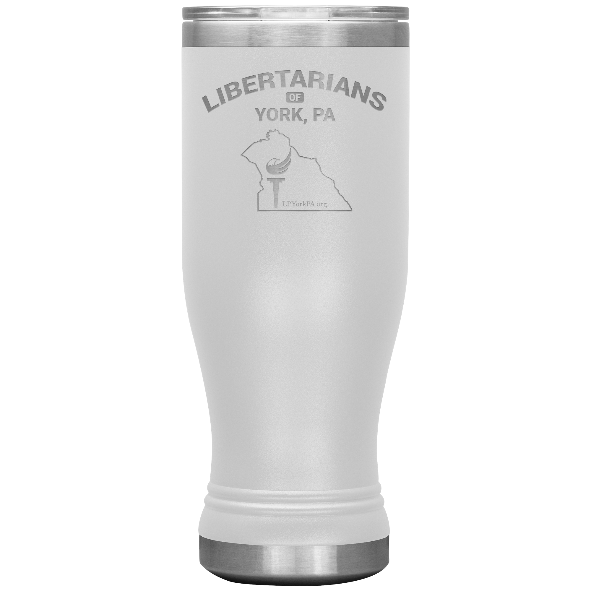 Libertarians of York PA Vaccuum Tumbler