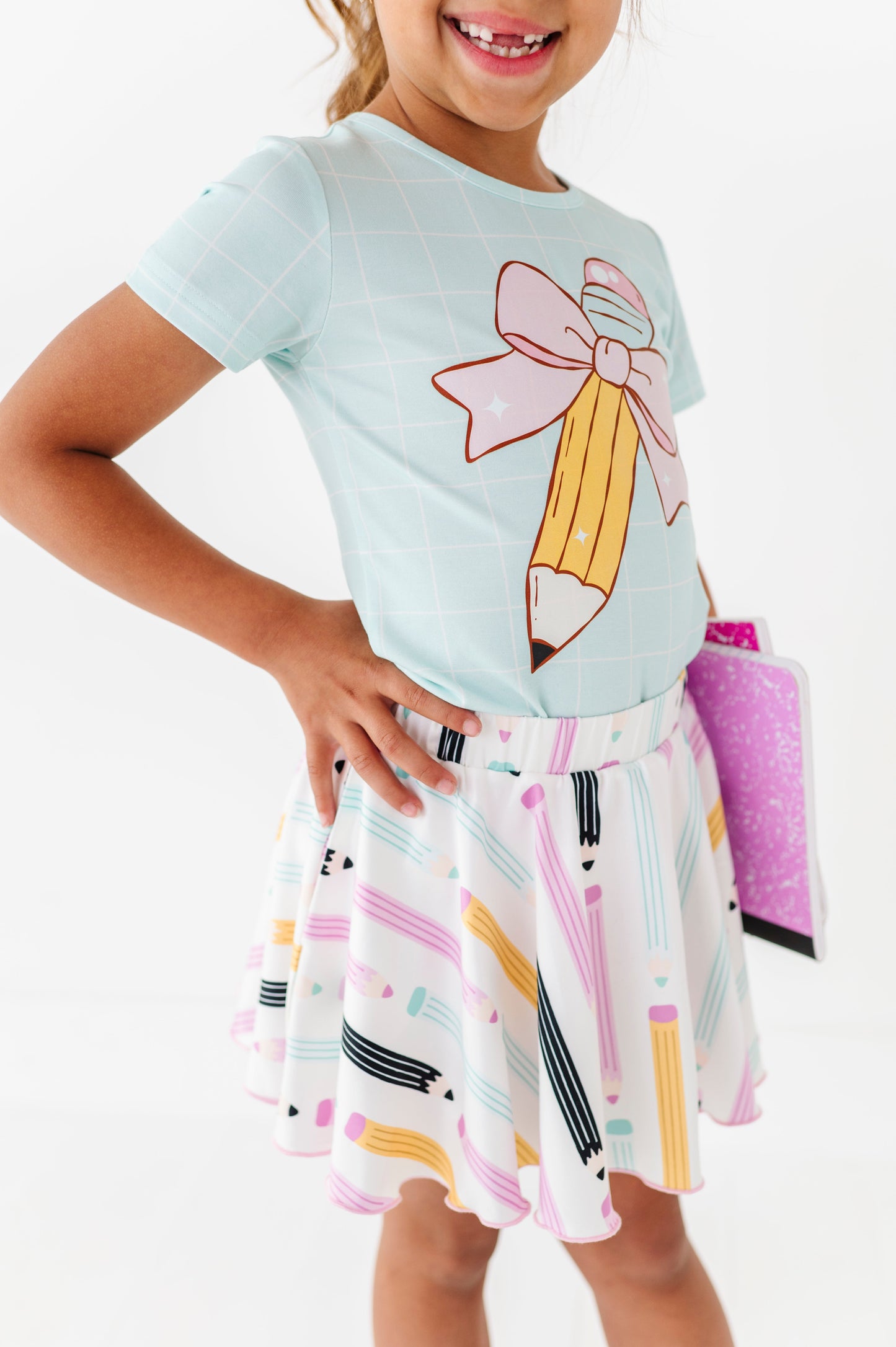 Pretty Pencils Spin Skort (2T ONLY left)