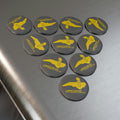 LPNC Button Magnet, Round (1 & 10 pcs)