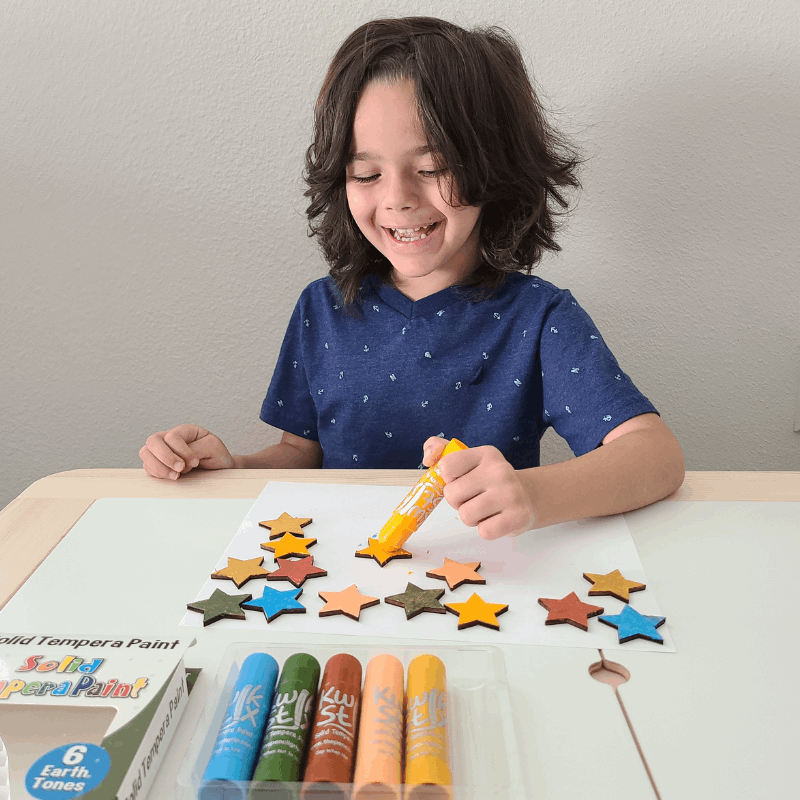 Kwik Stix Paint Sticks, Set of 6 Earth Tones