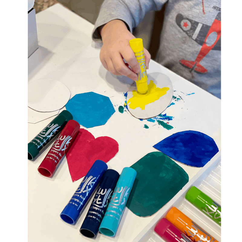 Kwik Stix Paint Sticks, Set of 10 Jewel Tones