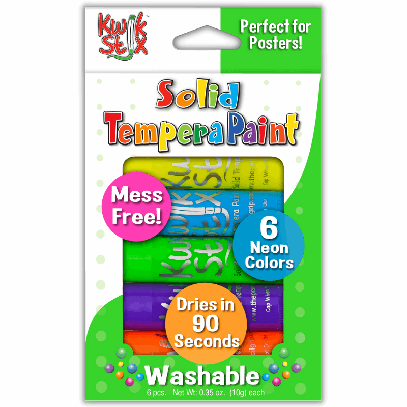 Kwik Stix Paint Sticks 6 Pack Bundle