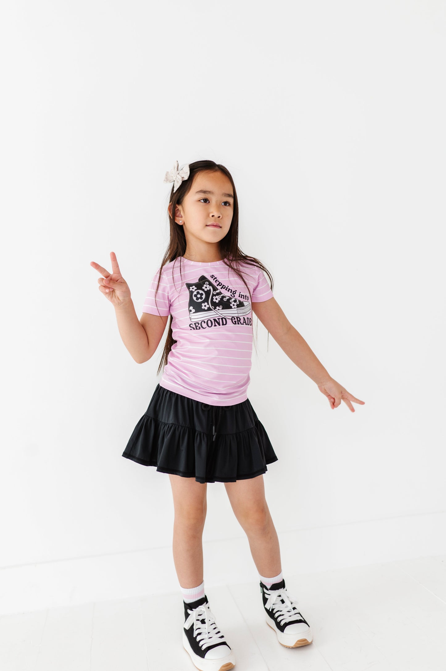 GIRLS “Stepping into…” Grade Level Tee (10yr + 12yr ONLY left)