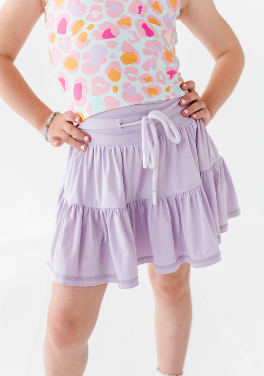 Very Violet | 2-tiered Skort