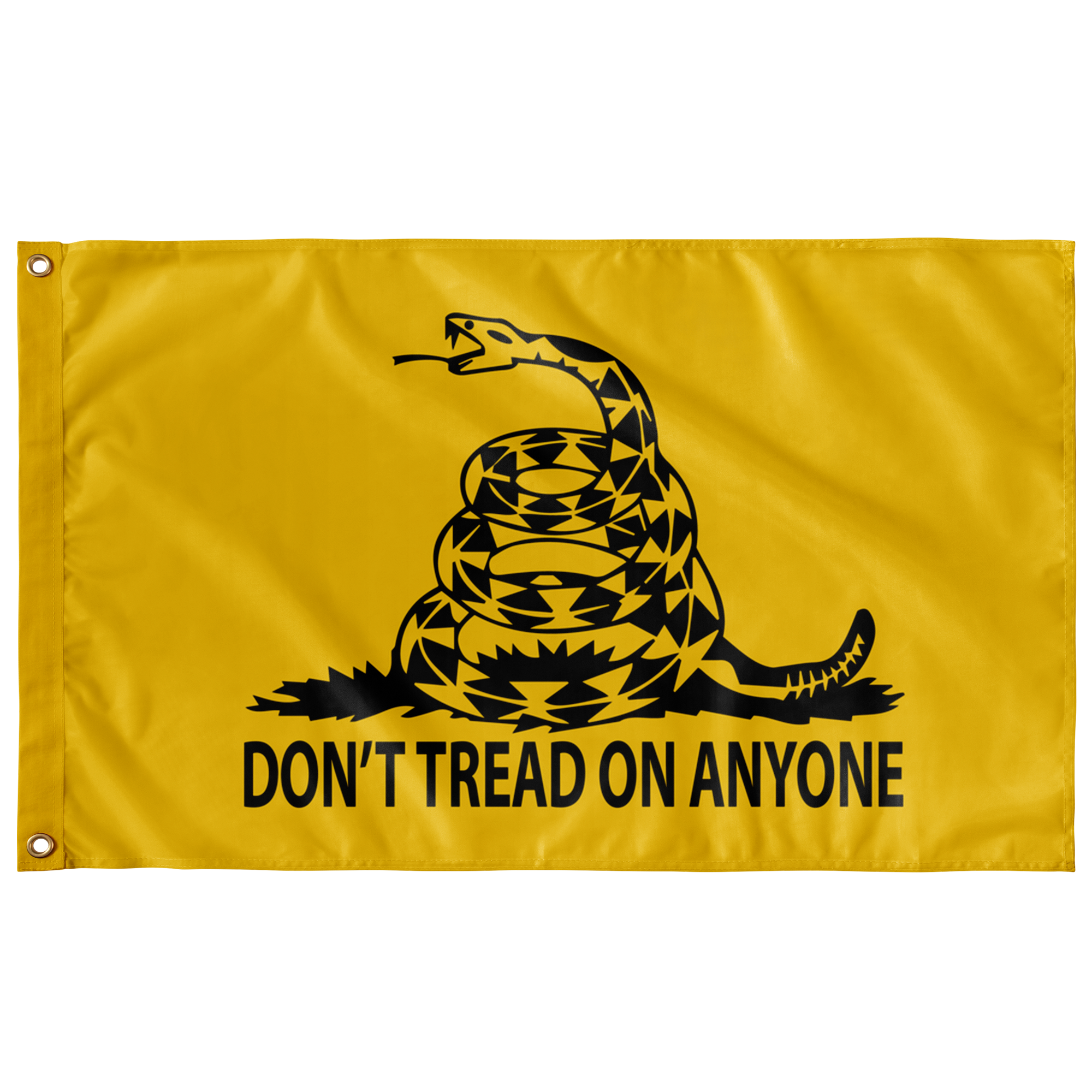 Don't Tread on Anyone Single Sided Flag