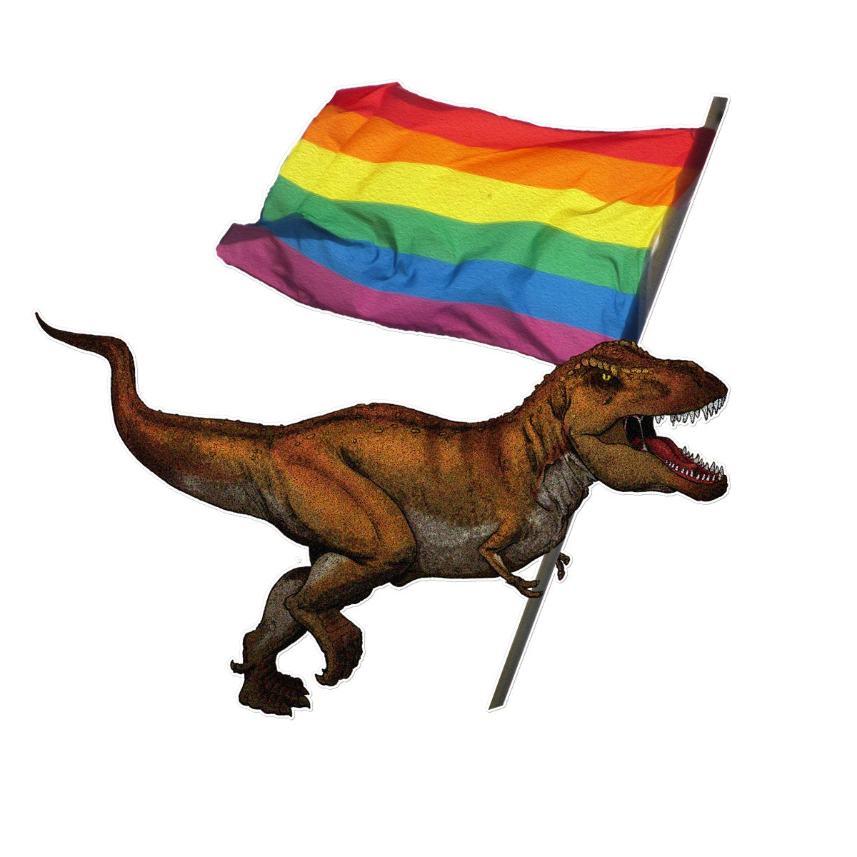 LGBT-Rex  Temporary Tattoo