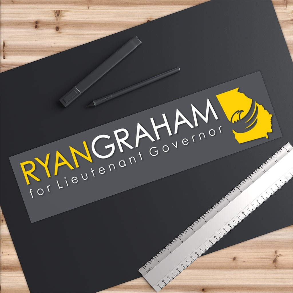 Ryan Graham for Lieutenant Governor Bumper Sticker