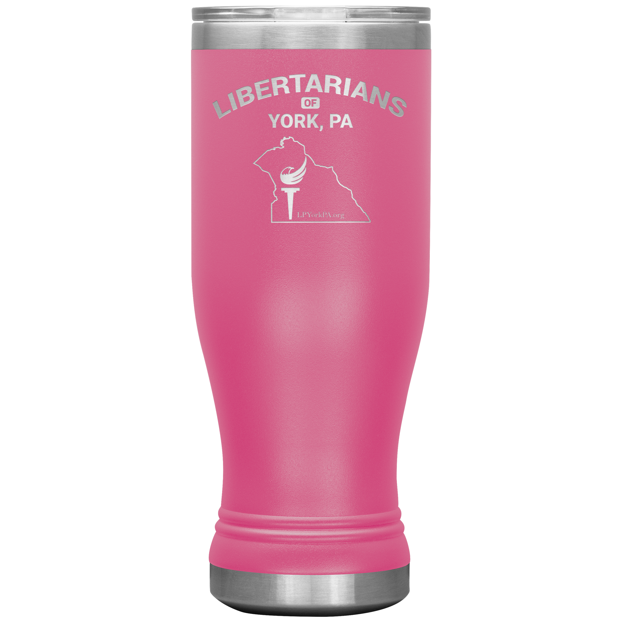 Libertarians of York PA Vaccuum Tumbler