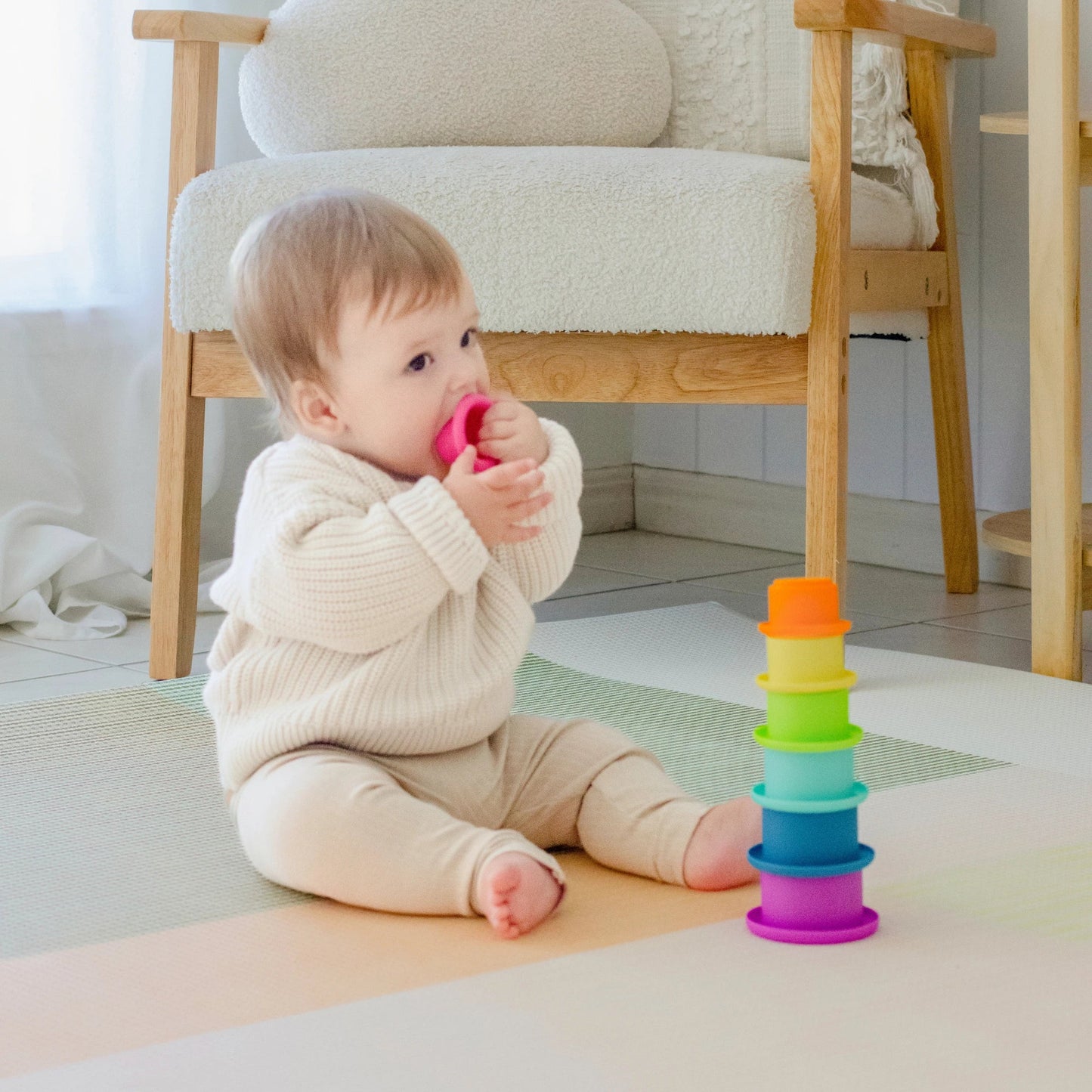 Tiny Land® Montessori Toys for Newborns (7–9 Months)
