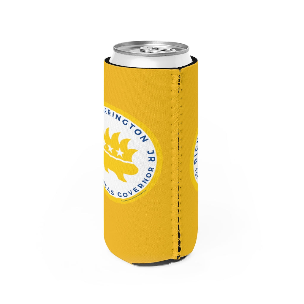 Ricky Harrington for Governor Arkansas Slim Can Cooler