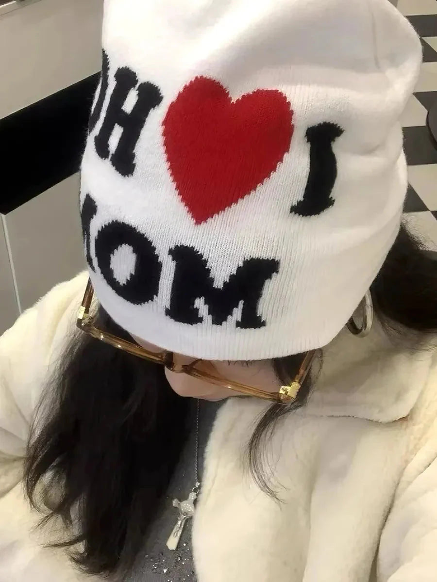 'Daddy Issue' Y2k Slut Knitted Beanie