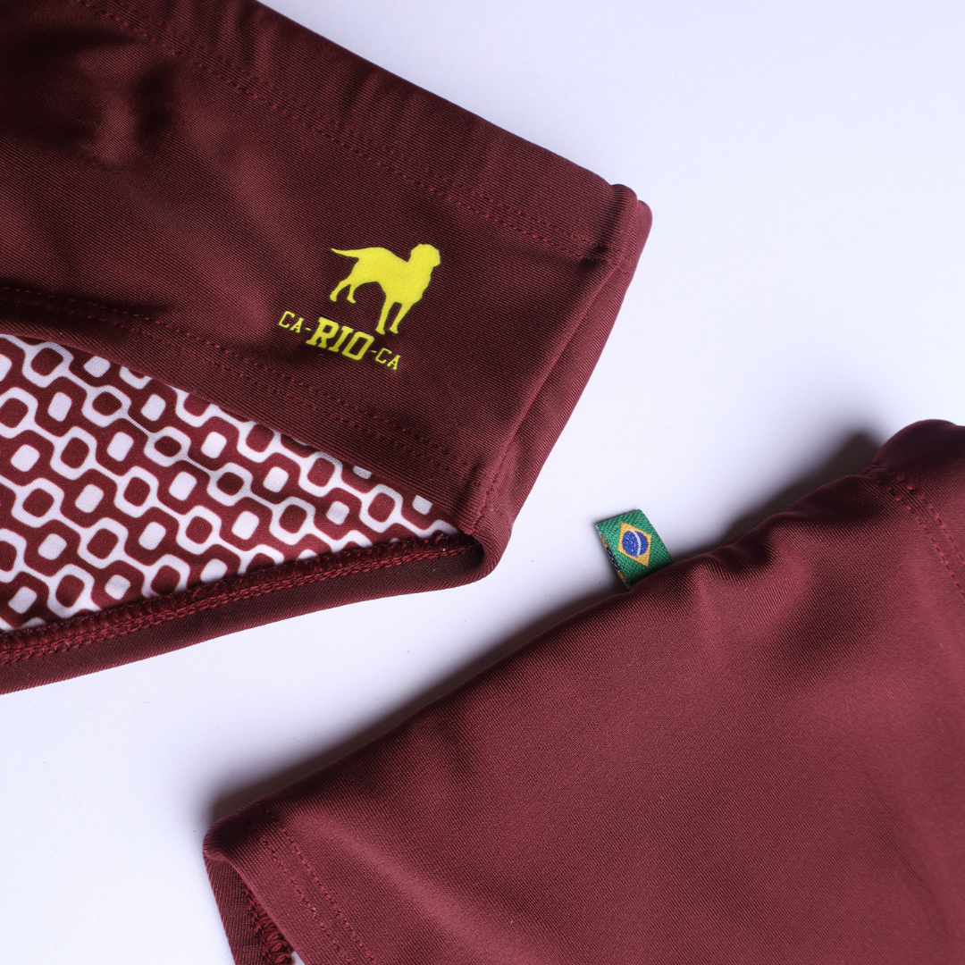 Barolo burgundy solids  Men's Swimming Sunga - Beachwear for Men