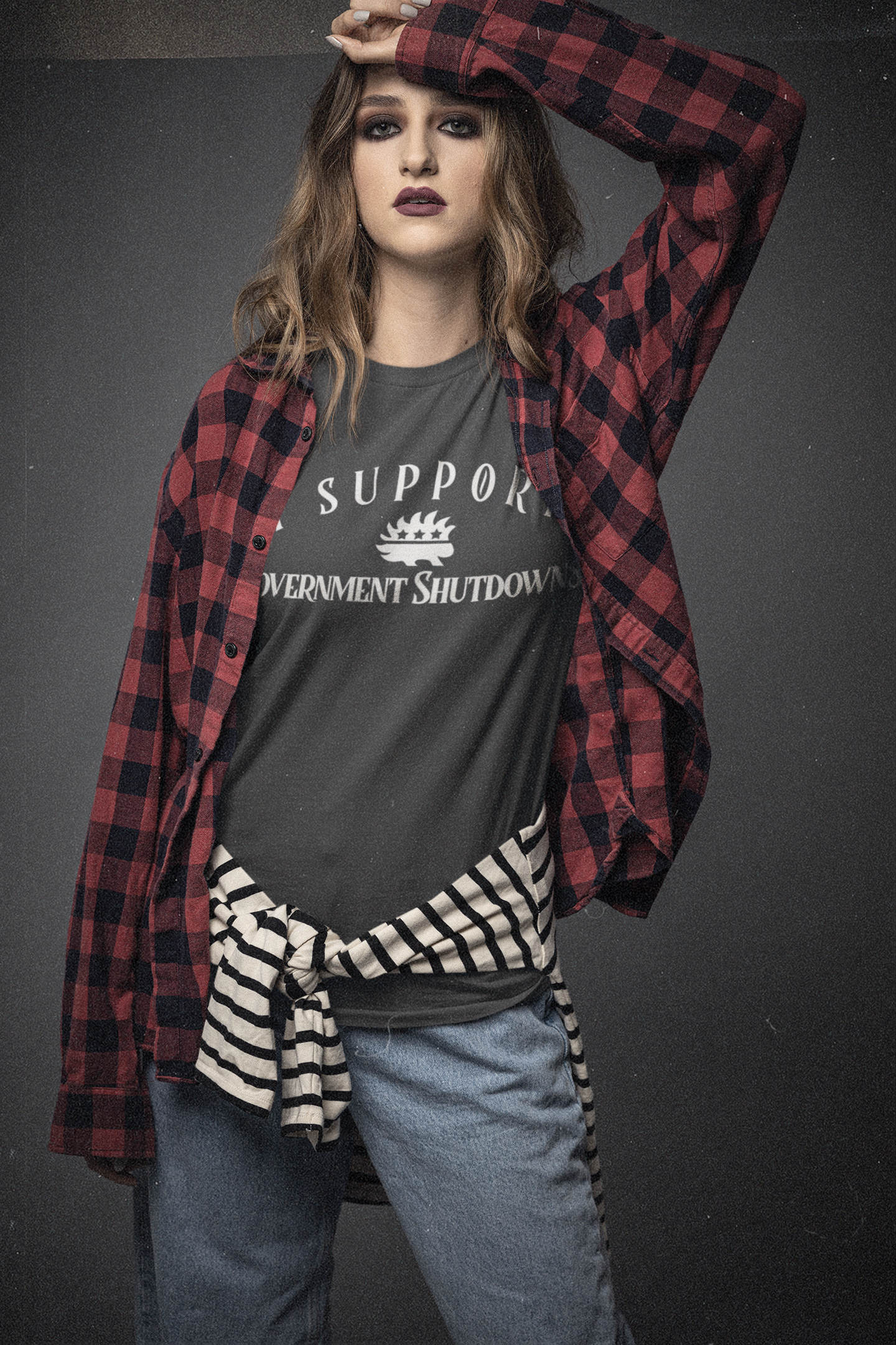 I Support Government Shutdowns (LP) Short-Sleeve Unisex T-Shirt