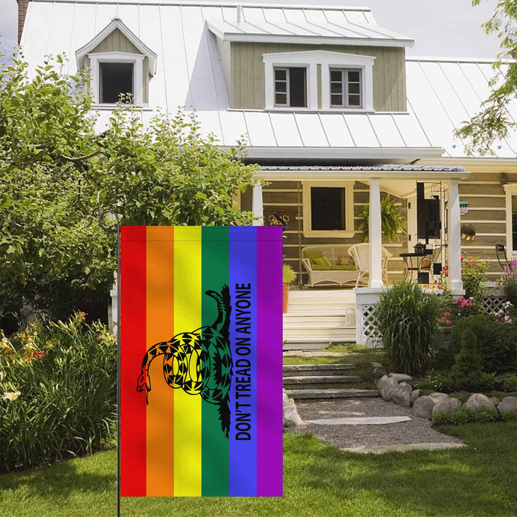 Don't Tread - LGBT  Two Sided Flag