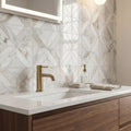 Arabescato Venato White 12"x12" Honed Mosaic Marble Floor And Wall Tile - MSI Collection