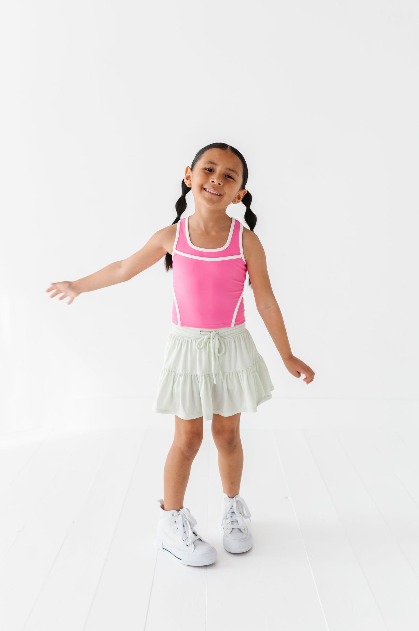 Hint of Mint | 2-tiered Skort