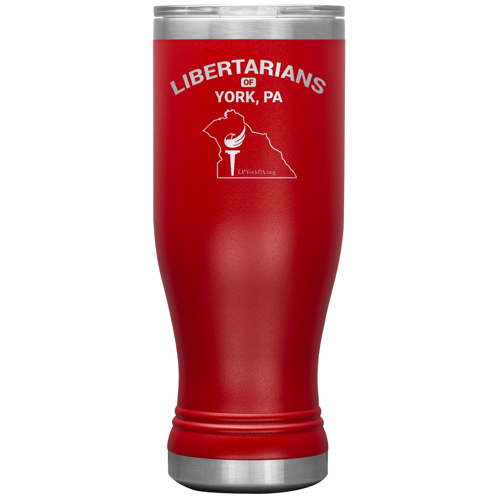 Libertarians of York PA Vaccuum Tumbler