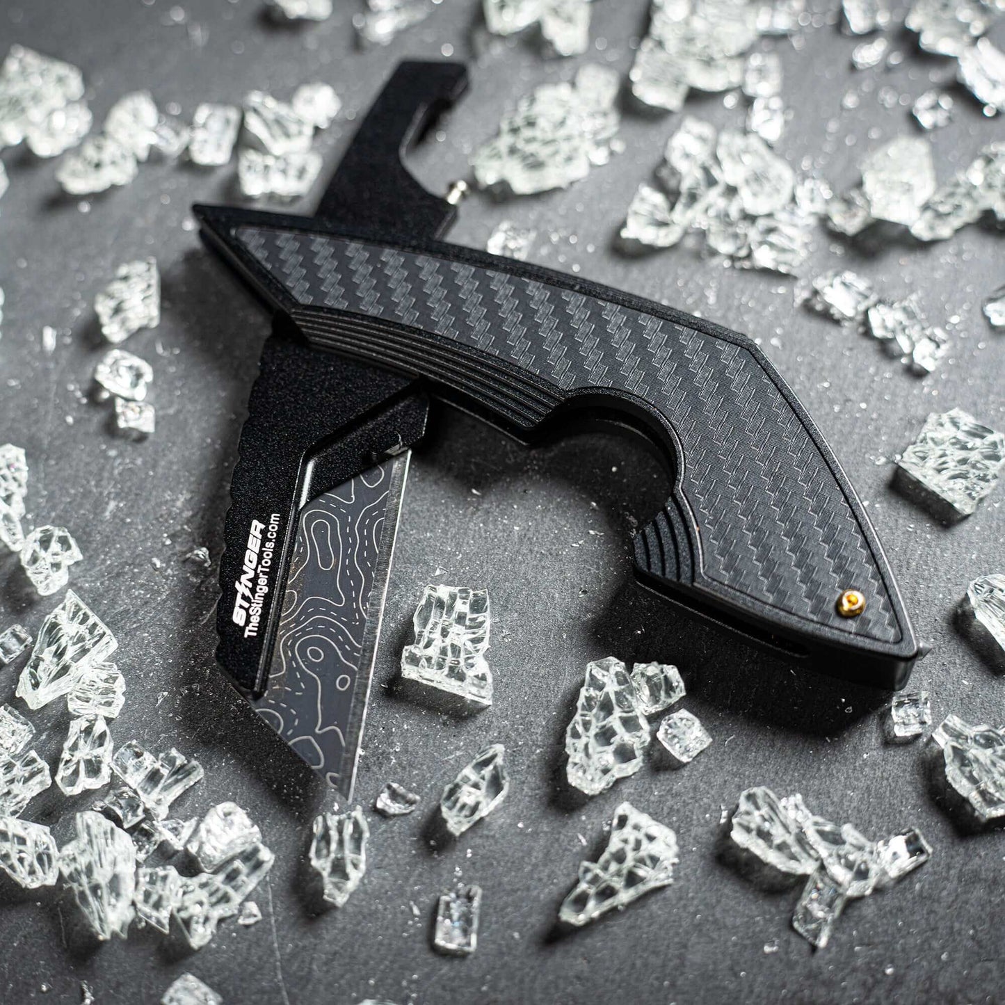 Stinger Topographic Utility Knife / Cigar Knife