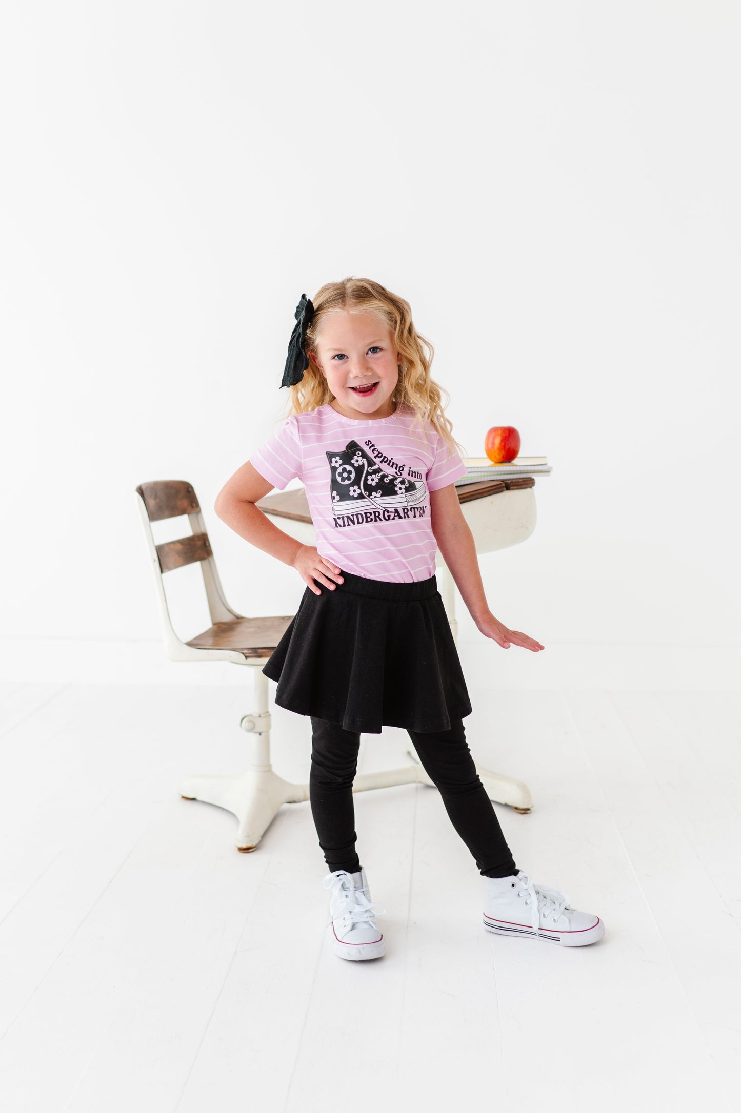 GIRLS “Stepping into…” Grade Level Tee (10yr + 12yr ONLY left)
