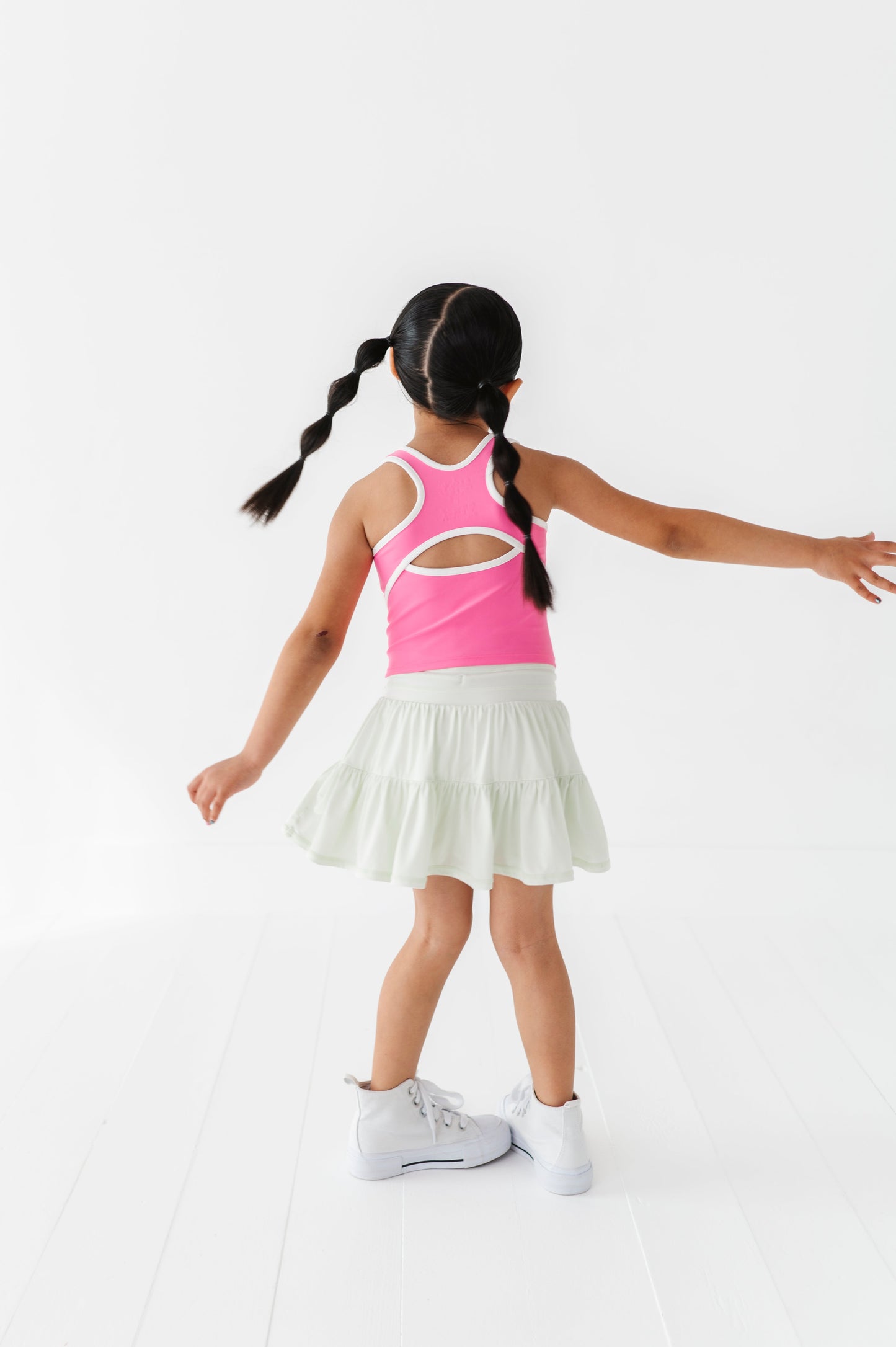 Hint of Mint | 2-tiered Skort