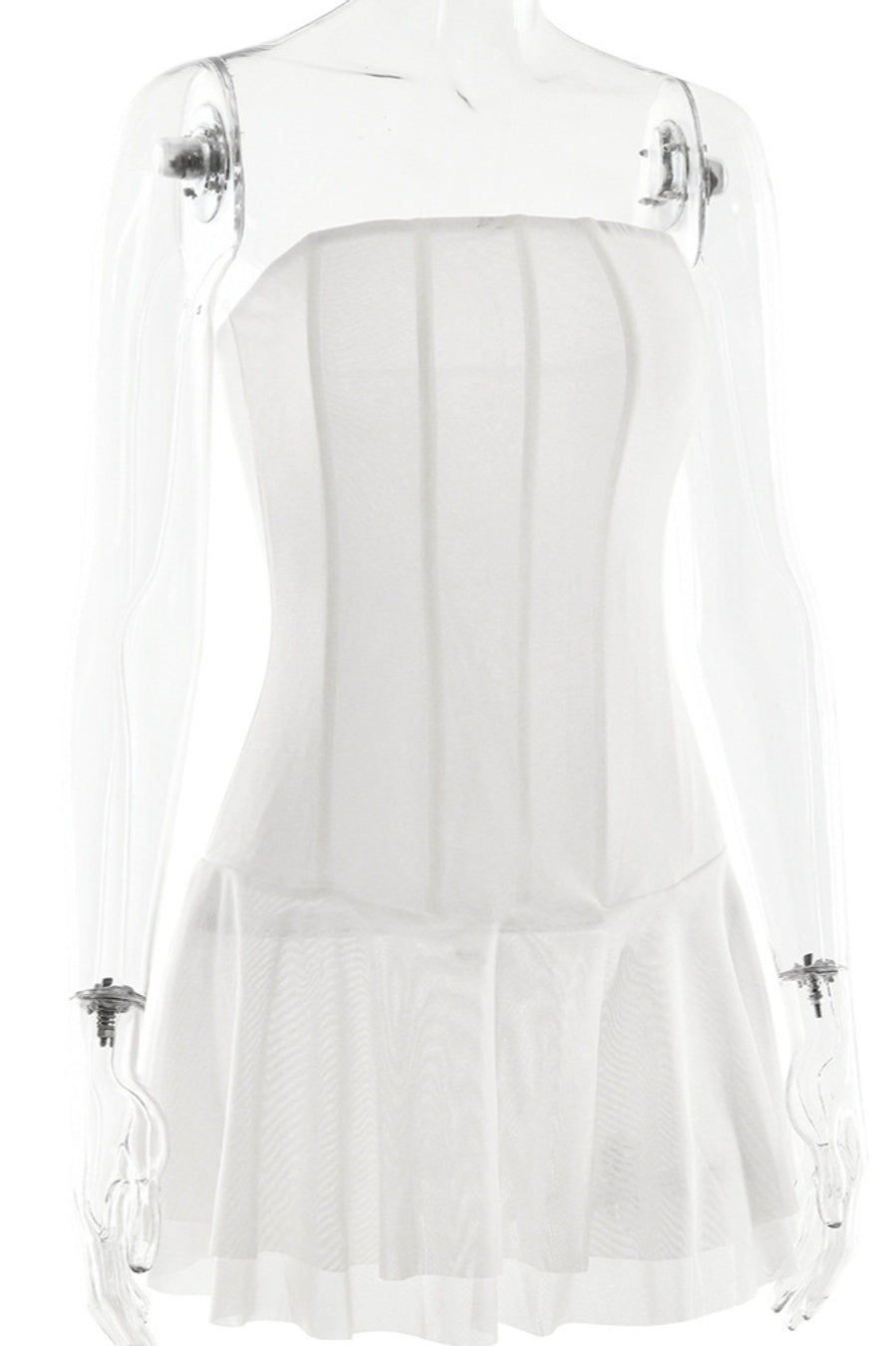 Sexy slight stretch tube design 3 colors solid color mini dress