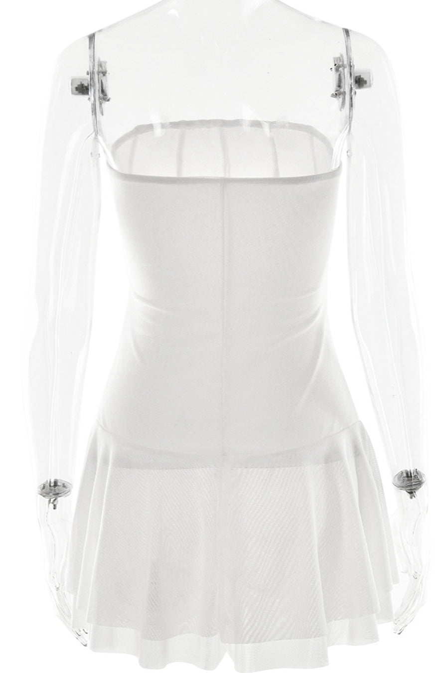 Sexy slight stretch tube design 3 colors solid color mini dress