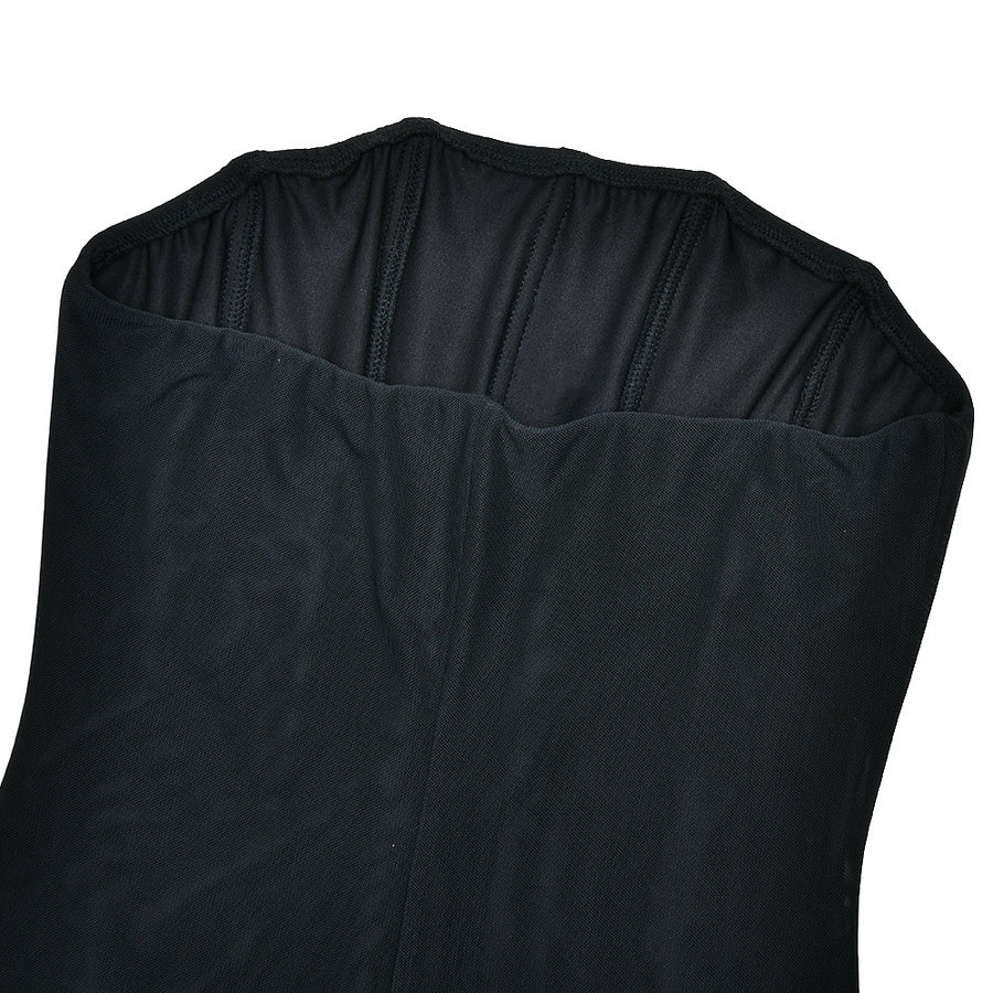 Sexy slight stretch tube design 3 colors solid color mini dress