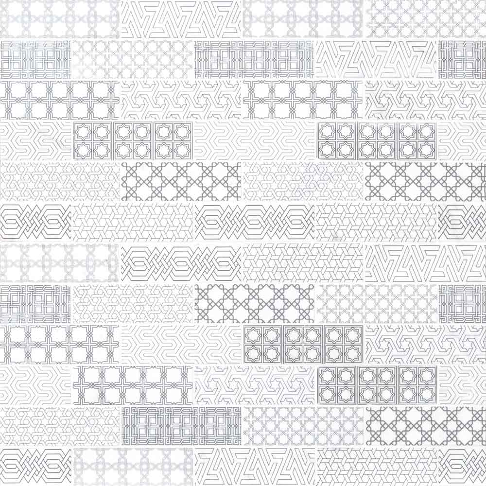 Abani Stak 11.81"x11.81" Honed Marble Mesh-Mounted Mosaic Tile - MSI Collection