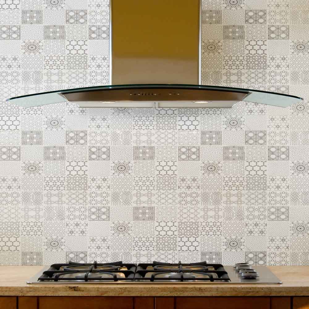 Abani Subway 11.81" x 11.81" Honed Marble Mesh-Mounted Mosaic Tile - MSI Collection