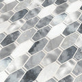 Ankara 12"x14.75" Stone Metal Mesh-Mounted Mosaic Tile Pattern- MSI Collection
