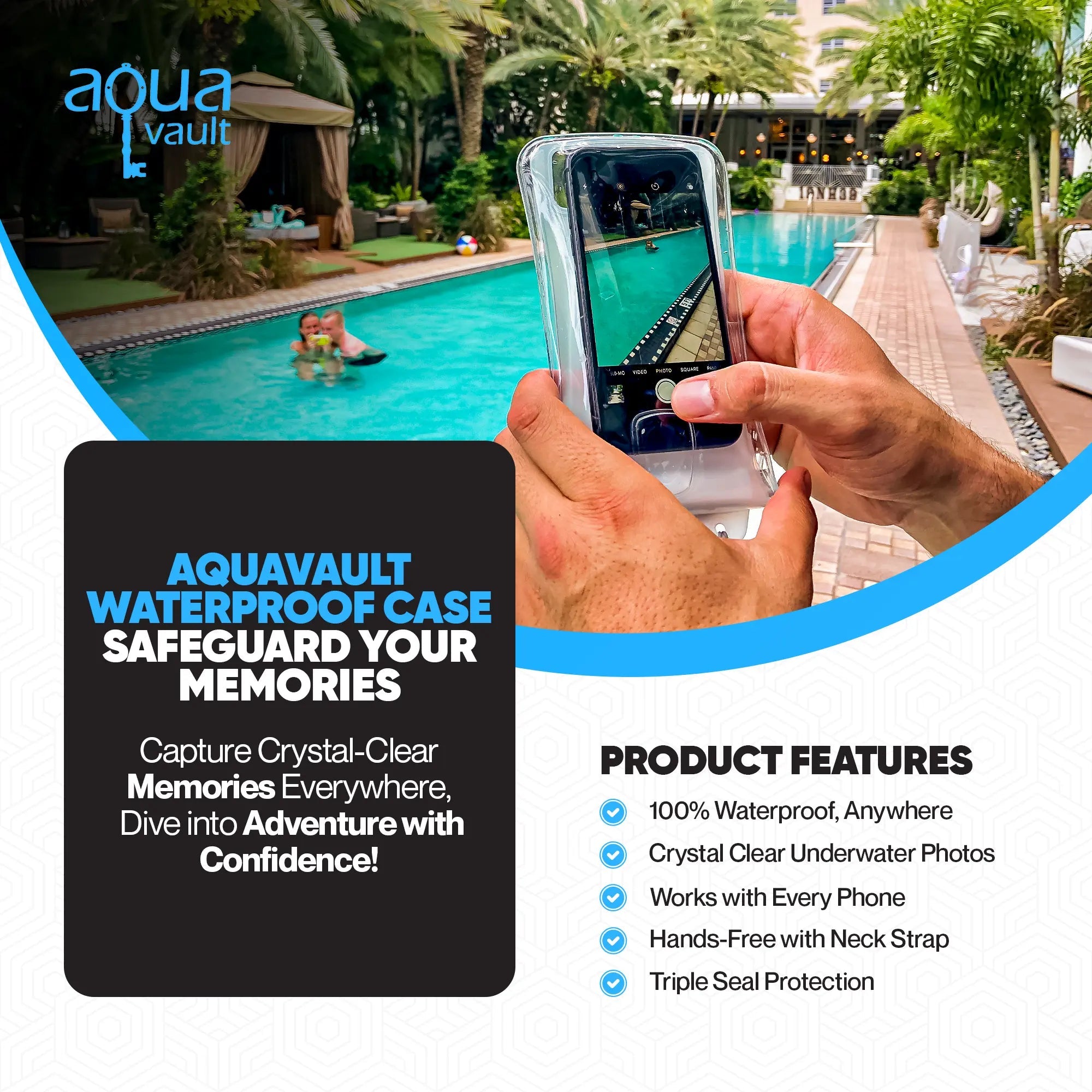Waterproof Floating Phone Case – Best Waterproof Phone Case for Travel & Water Adventures