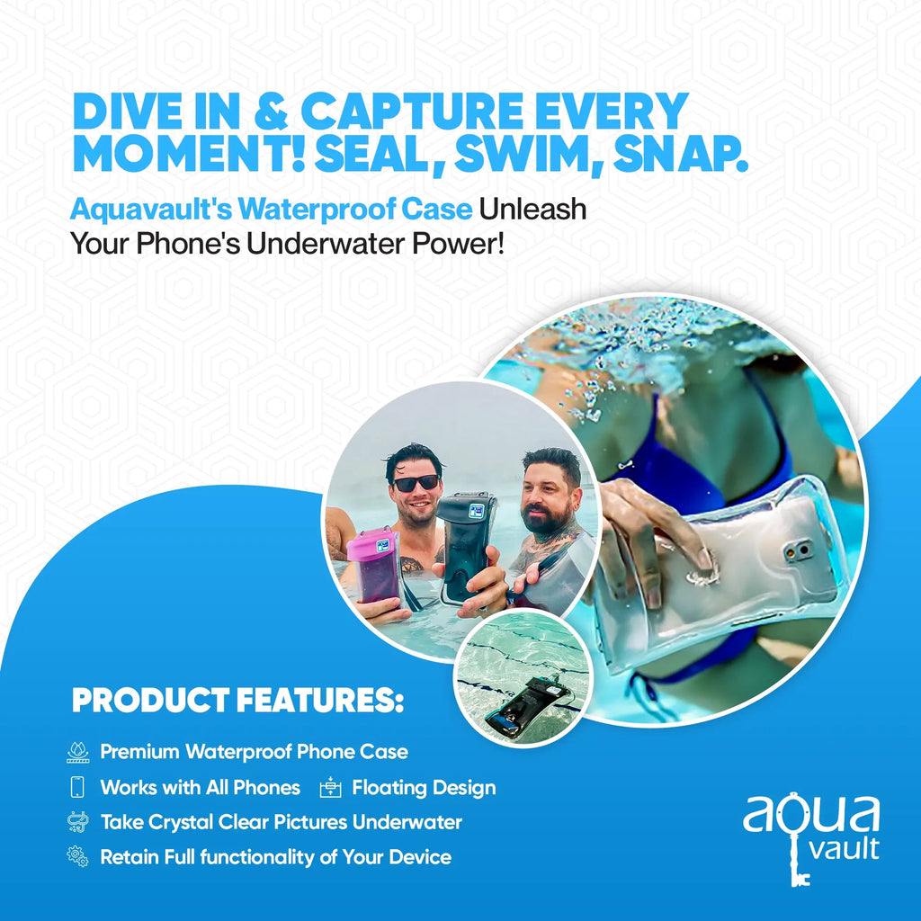 Waterproof Floating Phone Case – Best Waterproof Phone Case for Travel & Water Adventures
