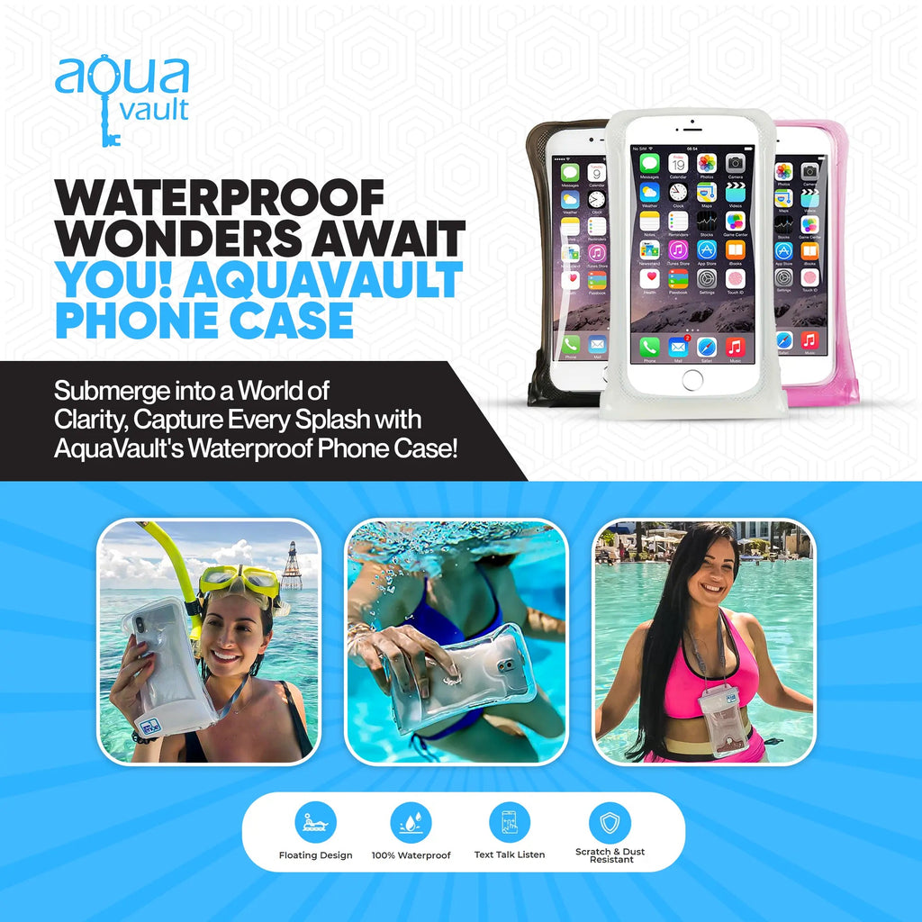 Waterproof Floating Phone Case – Best Waterproof Phone Case for Travel & Water Adventures