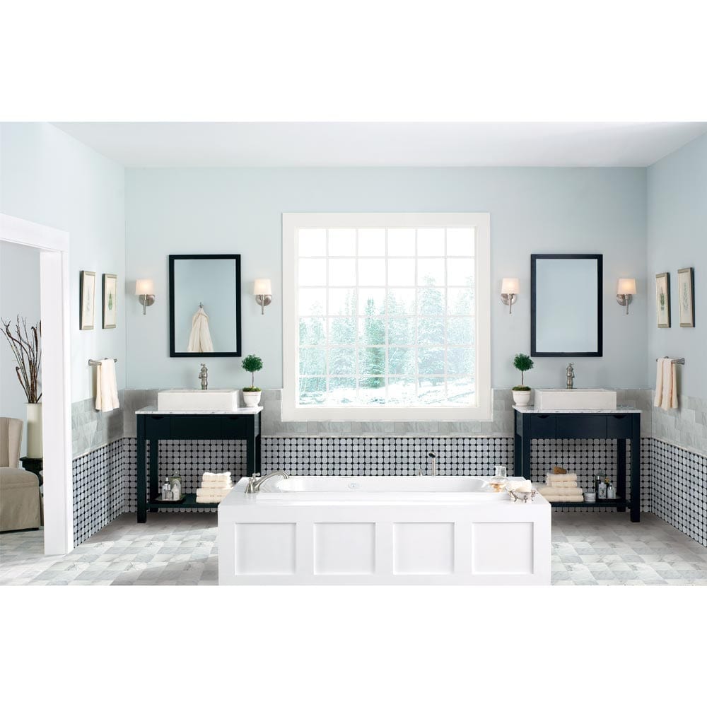 Arabescato Carrara Octagon 12" x 12" Honed Marble Mesh-Mounted Mosaic Tile 2" Octagon- MSI Collection