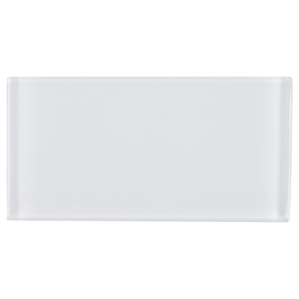 Arctic Ice Glossy Glass White Subway Tile - MSI Collection