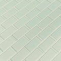 Arctic Ice Subway 12"x12" Glass Mesh-Mounted Mosaic Tile 2"x4" - MSI Collection