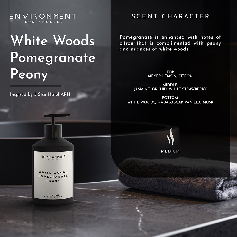 White Woods | Pomegranate | Peony Lotion (Inspired by The Aria Hotel®)