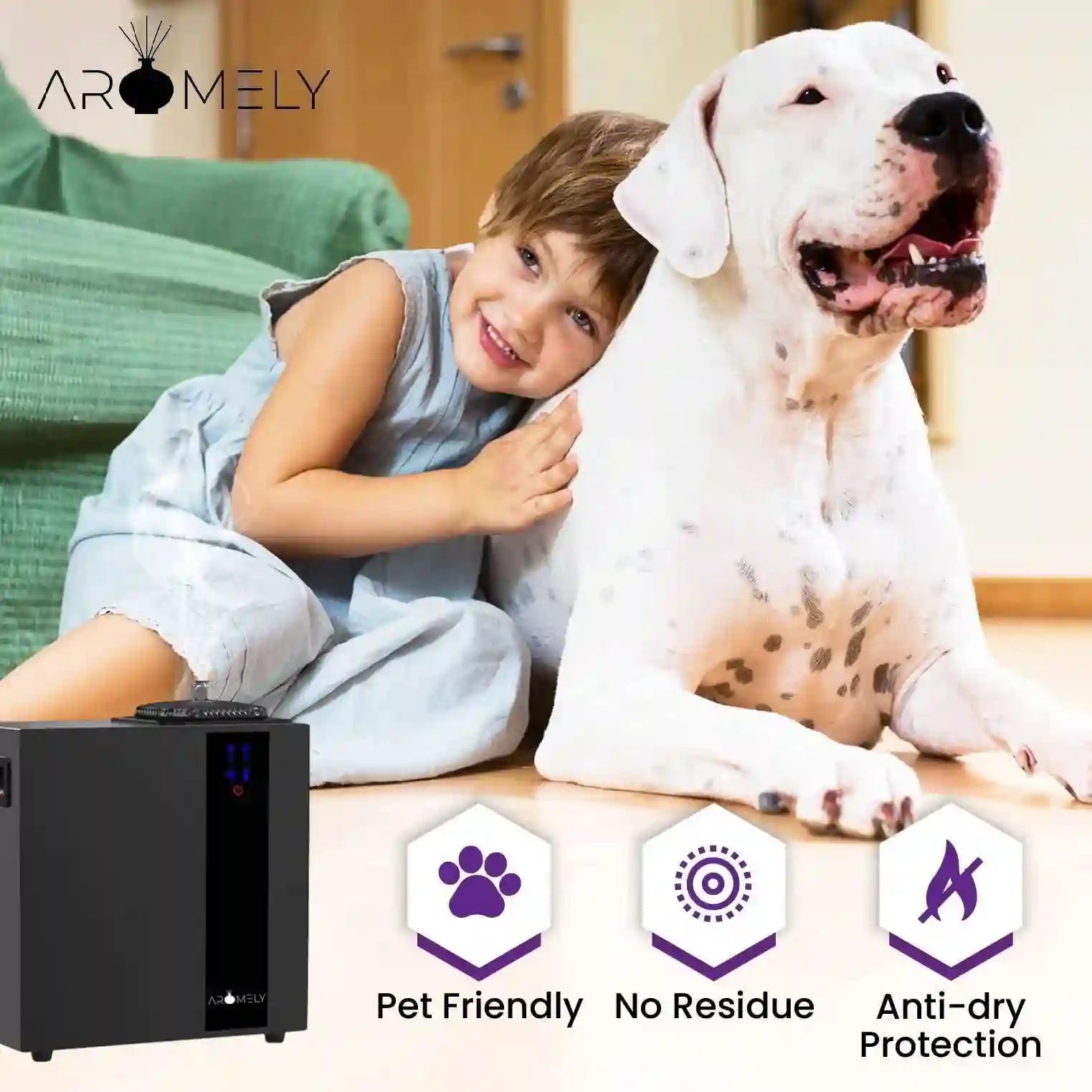 ARO MAX Smart HVAC Scent Diffuser Up to 16,000 Sqft - Bluetooth & Waterless