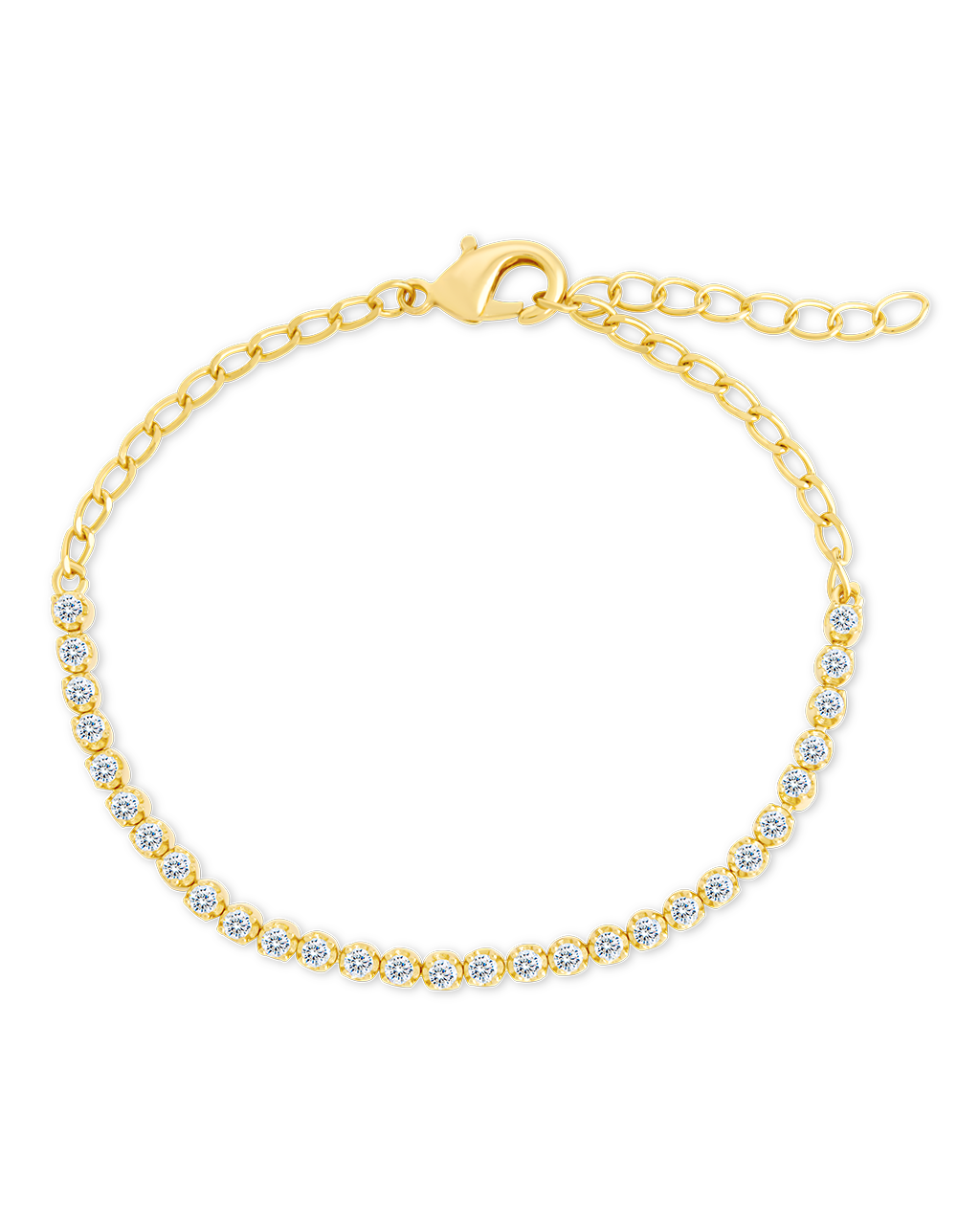 Lavinia Brilliant Cut CZ Bracelet