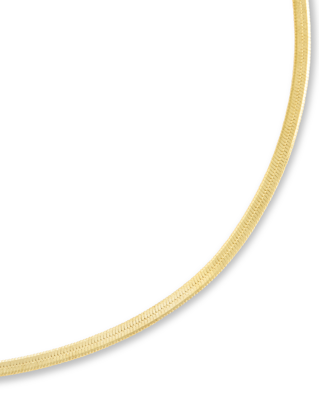 Sterling Silver Herringbone Chain Bracelet