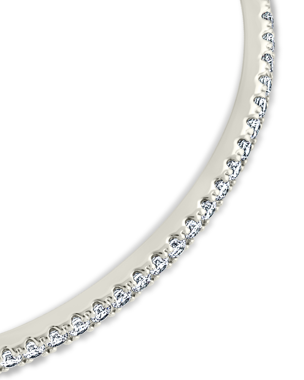 Aster CZ Tennis Bracelet