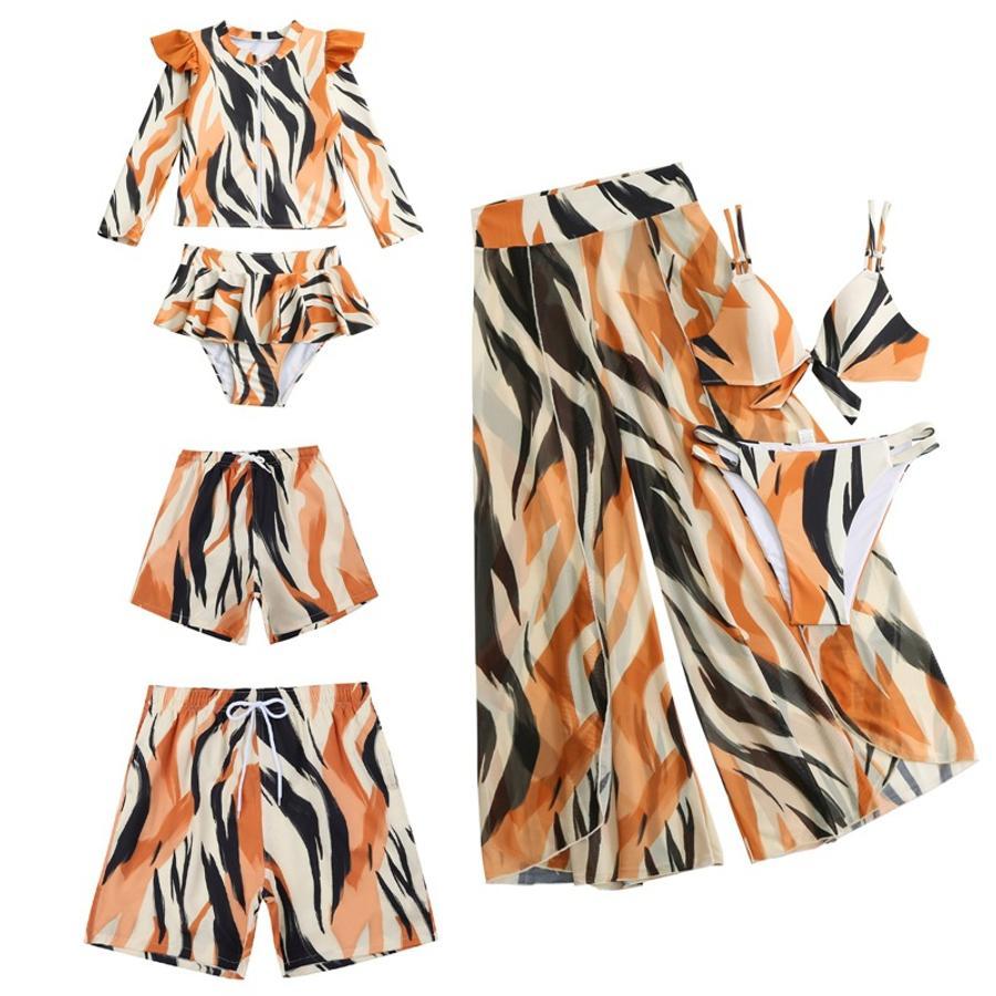 Men graphic print casual beach shorts with lined