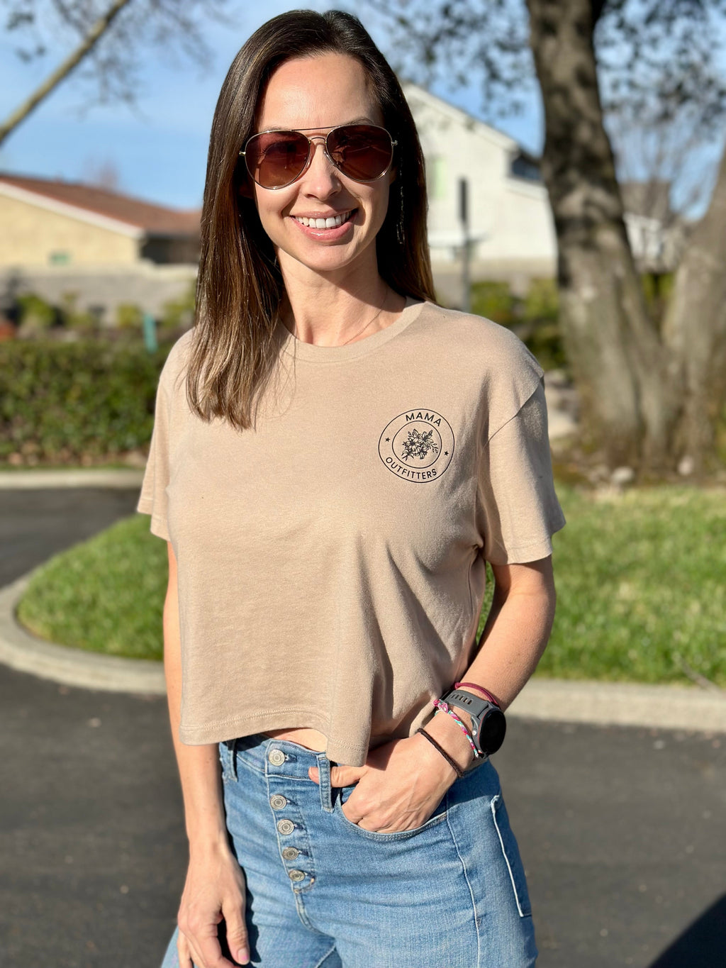 Mama Outfitters Ultra Soft Crop